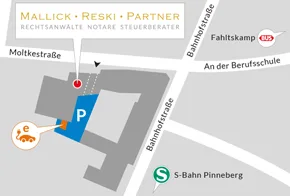 Anfahrt - Mallick · Reski · Partner