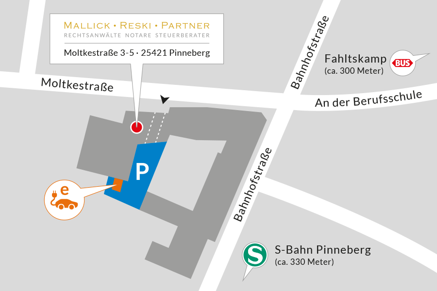 Anfahrt - Mallick · Reski · Partner